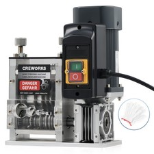 180W Kabelschälmaschine für 1,5-30mm Kabel Abisoliermaschine 5 Zuführöffnung