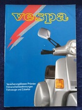Vespa Bravo Ciao Si PK 50 125 XL PX 80 125 200 Cosa Prospekt 1988