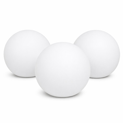 3er set solar led kugelleuchte - led,