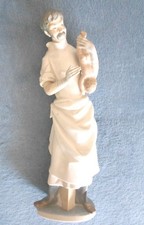 „Der Geburtshelfer“, außergewöhnliche Porzellanfigur von Lladro