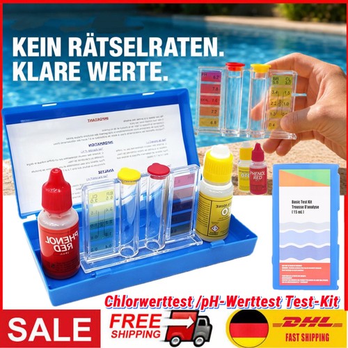 Pool wasser tester test - pool, ph
