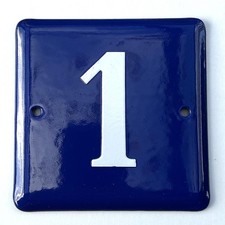 Original DDR Hausnummer