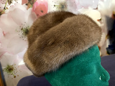 Nerz Echtfell Hut Mütze Kappe