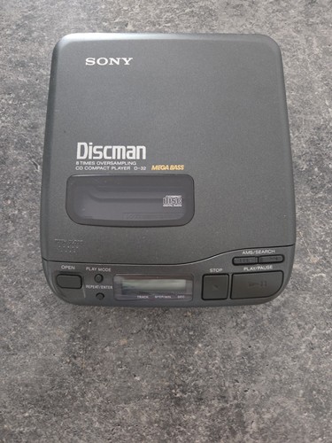 Sony discman ohne - sony, d-32,