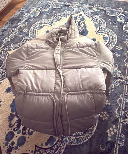 Steppjacke unisex grau - unisex, mit