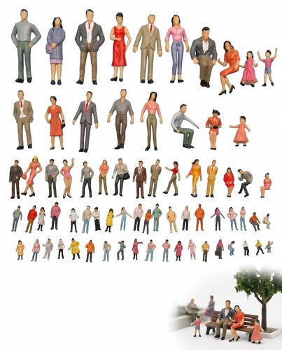 Miniaturfiguren plastik 75 - plastik, 1:75