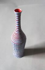 Große Keramik Vase 40 cm Titano San Marino Italy Lava pottery  50er / 60er Jahre