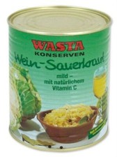 Dosentresor Sauerkraut Wasta