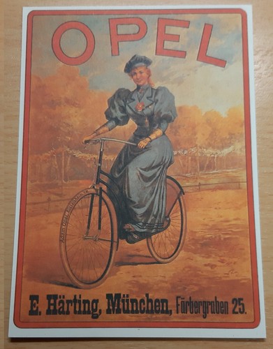 Postkarte original werbung - postkarte,