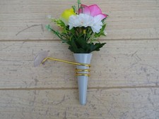 Trabant Wartburg Sachsenring DKW EMW Blumenvase Autovase Vase grau Blumen NEU