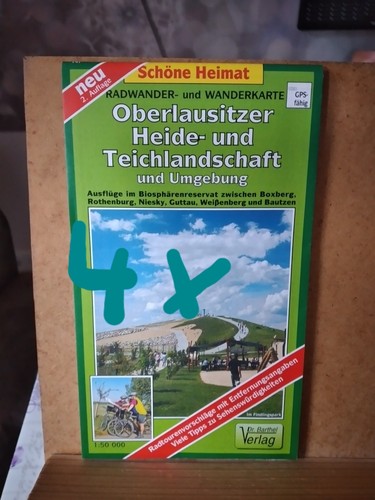 Rad und wanderkarte - rad-,