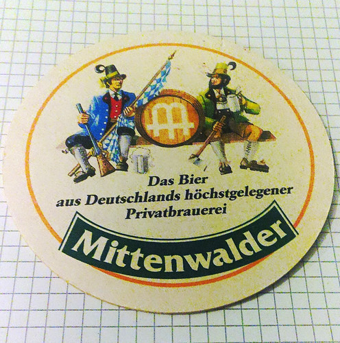Mittenwalder bierdeckel - mittenwalder, –