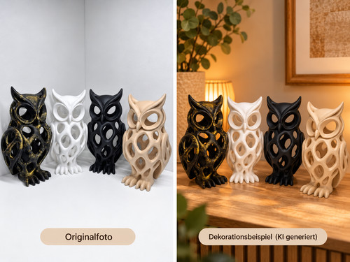 Designer deko eule druck - designer,