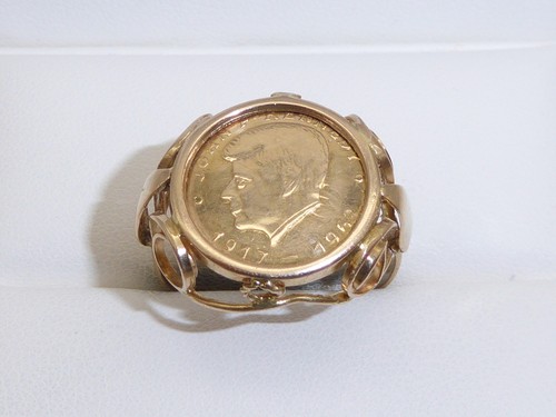 585 gold ring 14k gelbgold - gold,