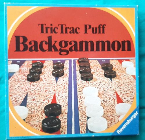 Backgammon tric trac - tric, puff-