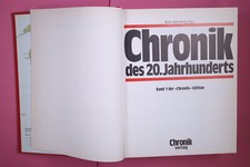 218952 CHRONIK DES 20.JAHRHUNDERTS BAND 1 DER CHRONIK-EDITION HC