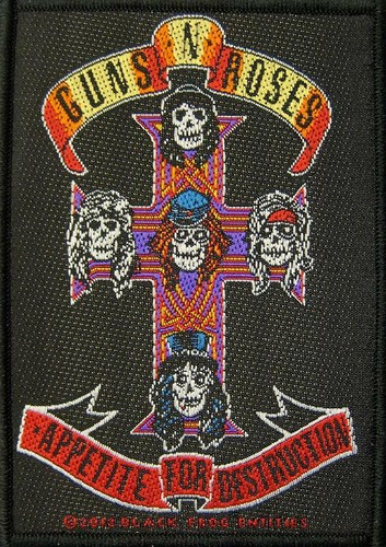 Guns roses patch - guns,