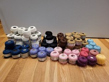 Häkelgarn Strickgarn  Konvolut ca 80 Teile, ca 4kg, Baumwolle