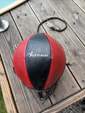 Boxbirne Punchingball Doppelendball Speedball Schlagbirne Boxen mit Karabiner