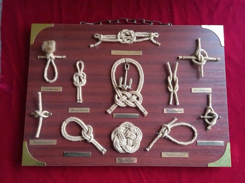 Knotentafel tauwerk auf - knotentafel, tauwerk,