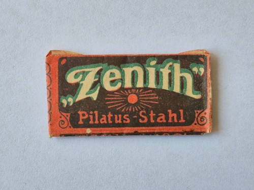 Alte rasierklinge zenith - alte,