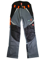 Engelbert Strauss Herren Forst-Schnitthose Bundhose Schwarz Grau Größe 106