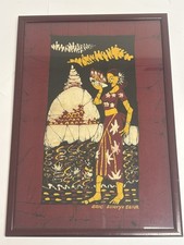 Sri lanka wachs - batik, kunst
