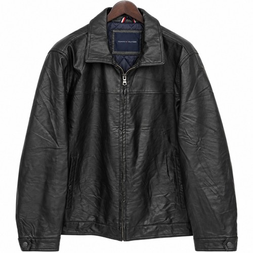 Tommy hilfiger fakeleder jacke - hilfiger,