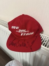 WS DHL TEAM 1994 DTM CAP SIGNIERT Georg Severich HARALD BECKER