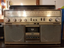 ITT Touring 120 A Ghettoblaster Boombox Radiorekorder NEUE Riemen + Andruckrolle
