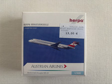 herpa 506113 Austrian Airlines MD87 mit Registration  1:500  OVP  unbespielt 