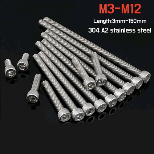 Stainless hex socket cap - a2,