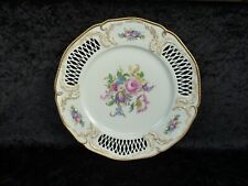 Rosenthal " SANSSOUCI DIPLOMAT WEISS " Durchbruchteller / 20 cm