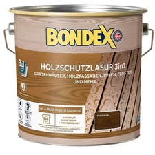 Bondex holzschutzlasur 3in1 - holzschutzlasur, 4l
