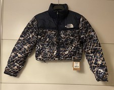 North Face Winterjacke Damenjacke  blaue Tonne Gr.S Neu