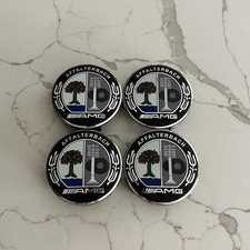 4 Wheel Center Caps AMG