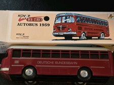Kovap Retro Blechspielzeug Autobus 1959 Büssing mit OVP Sammlermodell Vintage