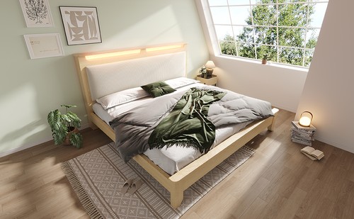 Bettgestell natur 160x200 - bettgestell, cm