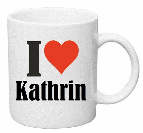Kaffeetasse love kathrin - i,