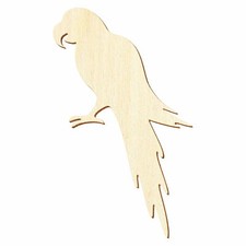 Holz Papagei - Deko Basteln