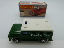 Matchbox Superfast 69 Security Truck Dresdner Bank