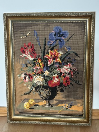 Prachtvolles vintage stickbild - vintage,