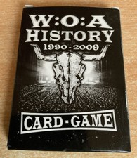 Wacken Open Air  W:O:A 2009 Card Game.   Rarität!!!