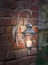 Metall Wandlaterne Shabby