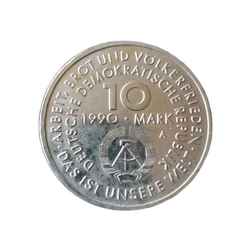 Gedenkmünze ddr mark - gedenkmünze, ddr-10-mark