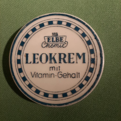 Alte ddr dose schachtel - dose,