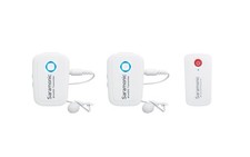 Saramonic Ultracompact Mikrofon 2,4GHz Blink 500 B2W Zweikanal Funkmikrofon weiß