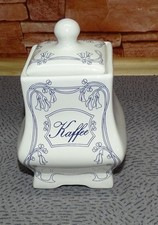Kaffeedose aus Porzellan mit