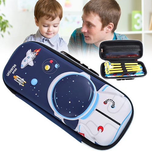 Federtasche astronaut mit - 3d,
