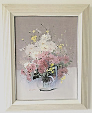 WARNER EDWARDS*Öl auf Leinwand*Stilleben*Blumenvase*signiert*Zertifikat*Nachlass